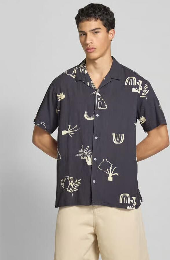 Jack & jones Regular fit vrijetijdsoverhemd met resortkraag model 'LUKE' - Foto 2