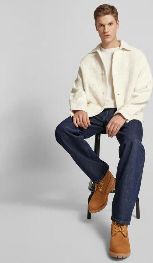 Jack & jones Regular fit vrijetijdsoverhemd met structuurmotief model 'GREENPOINT'