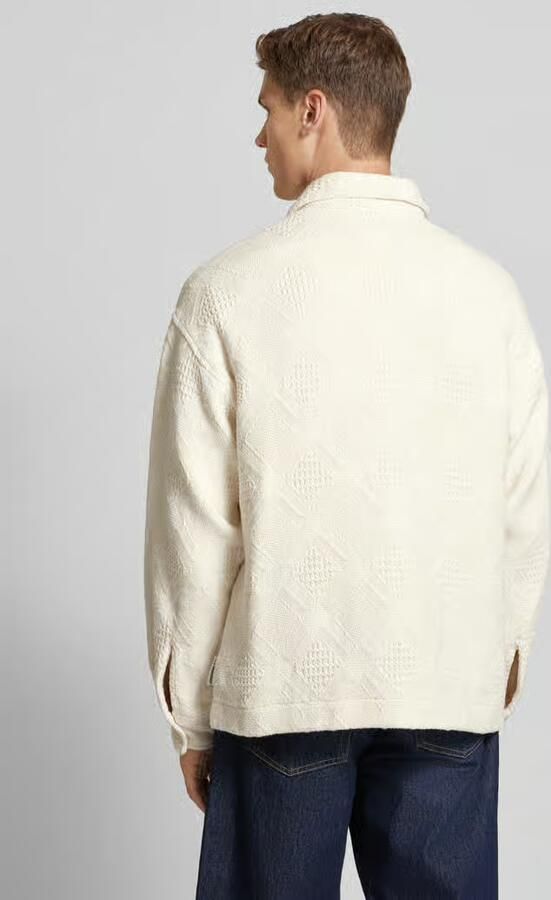 Jack & jones Regular fit vrijetijdsoverhemd met structuurmotief model 'GREENPOINT' - Foto 3