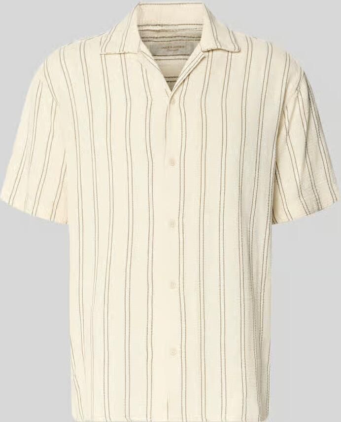 Jack & jones regular fit vrijetijdsoverhemd met structuurpatroon model 'COBA' - Foto 6