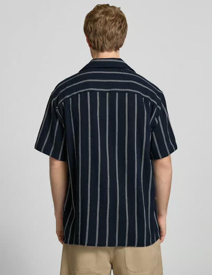 Jack & jones regular fit vrijetijdsoverhemd met structuurpatroon model 'COBA' - Foto 5