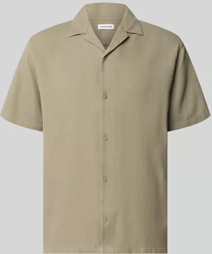 Jack & jones regular fit vrijetijdsoverhemd met structuurpatroon model 'Global' - Foto 2