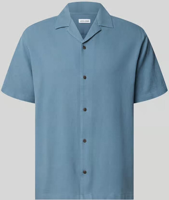Jack & jones regular fit vrijetijdsoverhemd met structuurpatroon model 'Global' - Foto 2