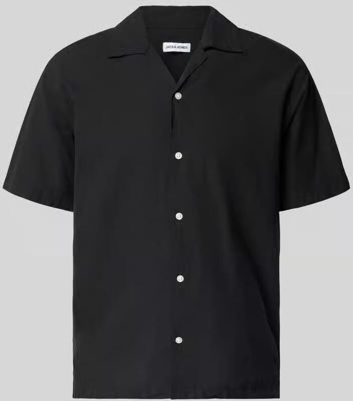 Jack & jones regular fit vrijetijdsoverhemd van mix van katoen en linnen - Foto 5