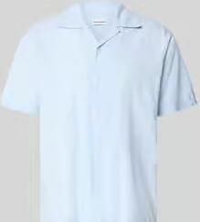 Jack & jones regular fit vrijetijdsoverhemd van mix van katoen en linnen