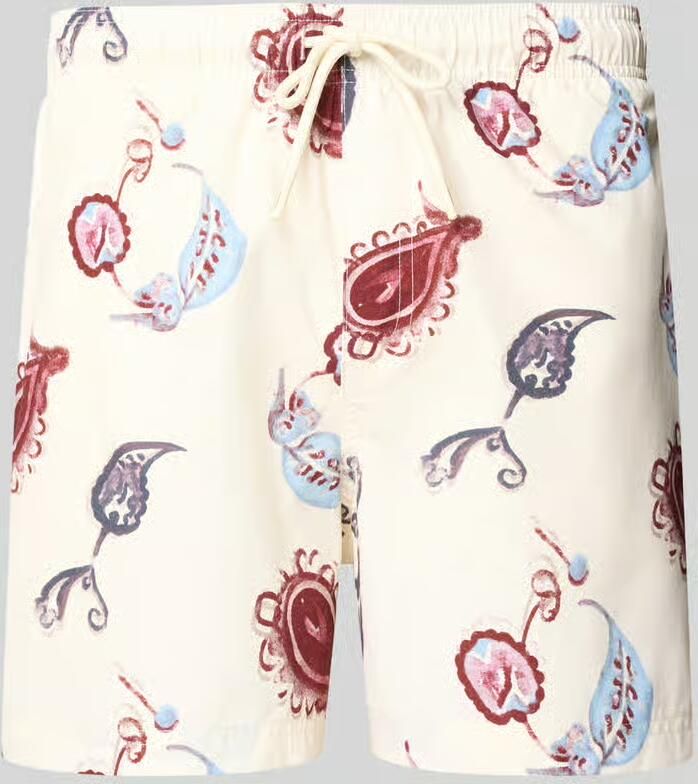 Jack & jones regular fit zwembroek met all-over dierenprint model 'Maui' - Foto 2