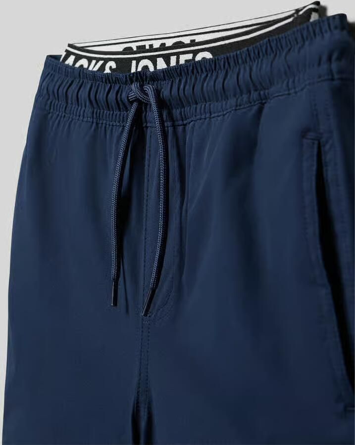 Jack & jones regular fit zwemshort met logodetail model 'Maui' - Foto 4