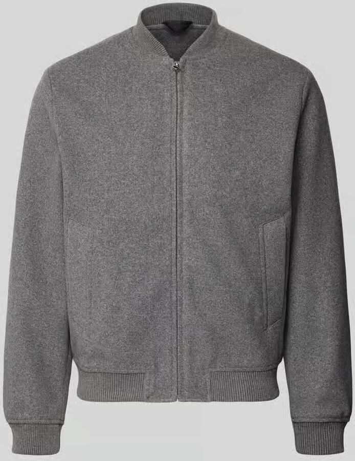 Jack & jones relaxed fit bomberjack met opstaande kraag model 'JAMES' - Foto 4