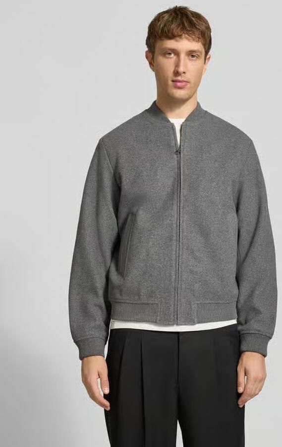 Jack & jones relaxed fit bomberjack met opstaande kraag model 'JAMES' - Foto 6