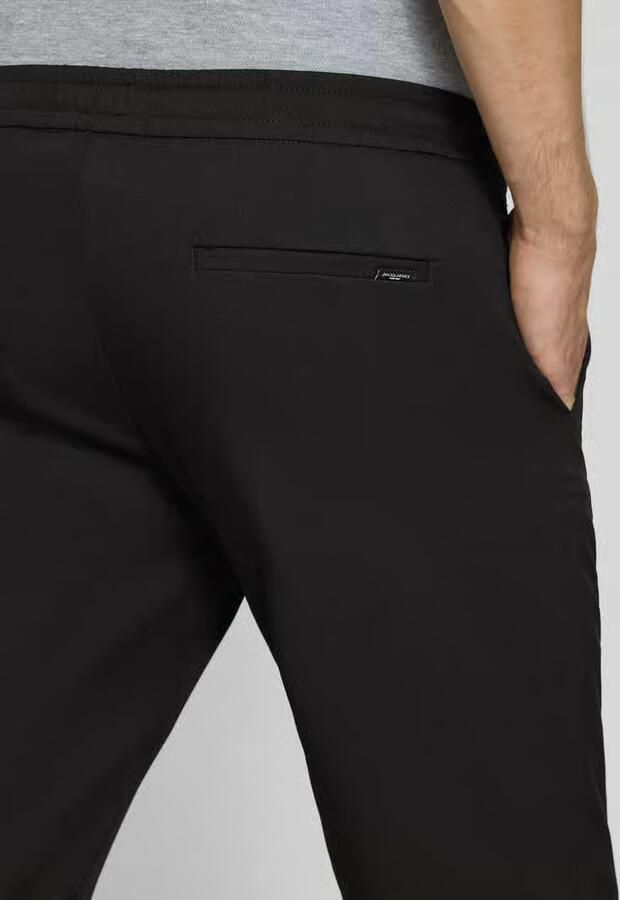 JACK & JONES PANTS STUDIO relaxed fit gebreide joggingbroek zwart - Foto 4