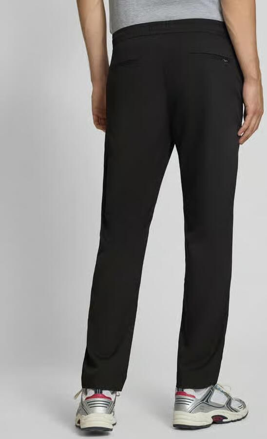 JACK & JONES PANTS STUDIO relaxed fit gebreide joggingbroek zwart - Foto 6