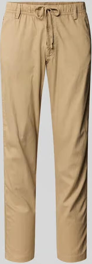 Jack & jones relaxed fit broek van mix van katoen en linnen model 'KANE' - Foto 2