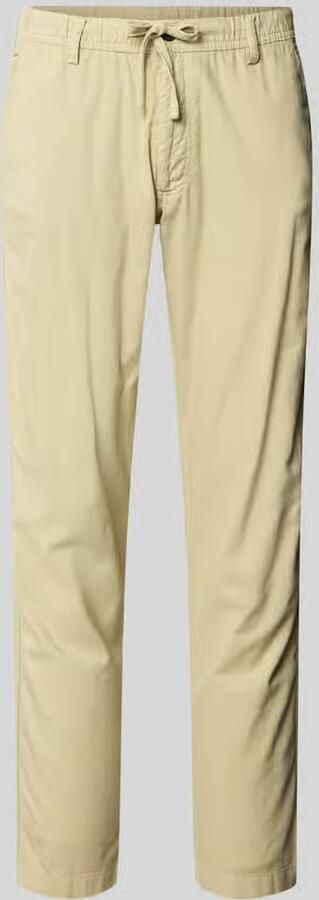 Jack & jones relaxed fit broek van mix van katoen en linnen model 'KANE' - Foto 2