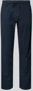 Jack & jones relaxed fit broek van mix van katoen en linnen model 'KANE' - Foto 4