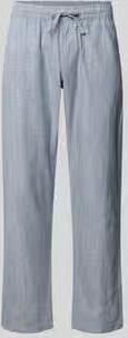 Jack & jones relaxed fit broek van mix van katoen en linnen model 'KANE'
