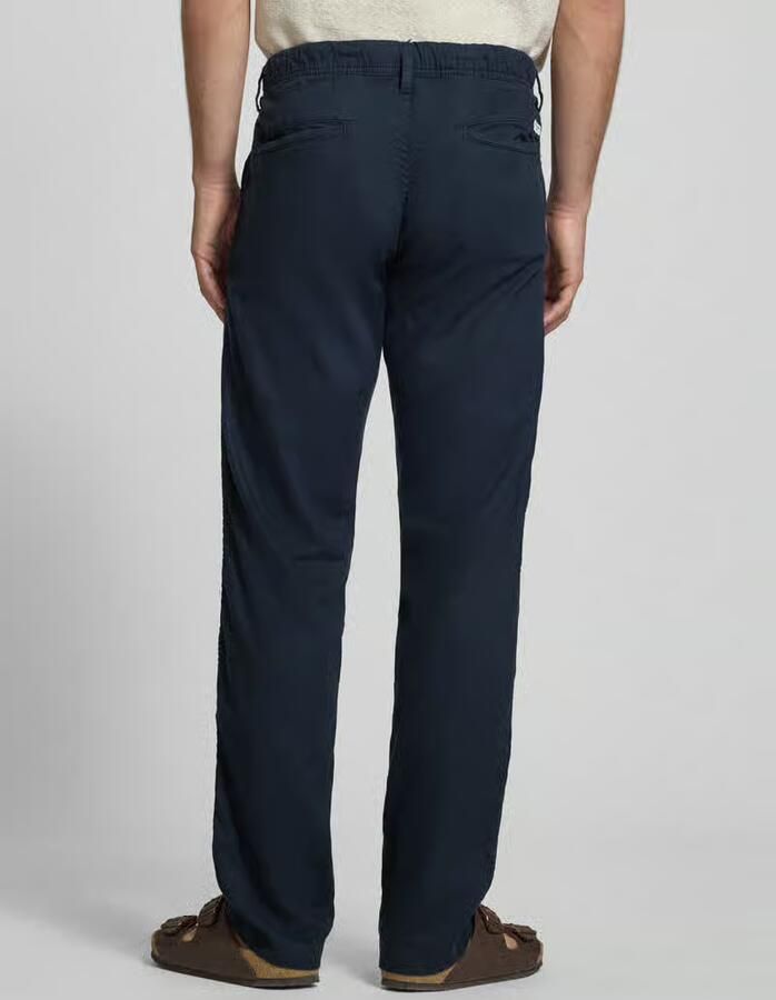 Jack & jones relaxed fit broek van mix van katoen en linnen model 'KANE' - Foto 5