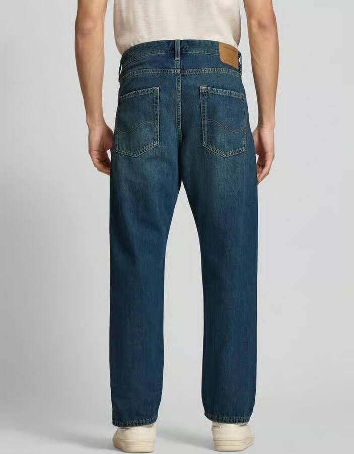 JACK & JONES JEANS INTELLIGENCE JJICHRIS JJORIGINAL relaxed fit jeans blue denim