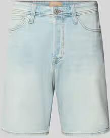 JACK & JONES JEANS INTELLIGENCE JJITONY JJORIGINAL relaxed short light blue denim - Foto 3