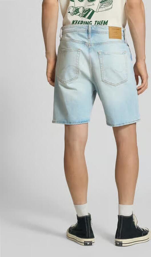 JACK & JONES JEANS INTELLIGENCE JJITONY JJORIGINAL relaxed short light blue denim - Foto 7