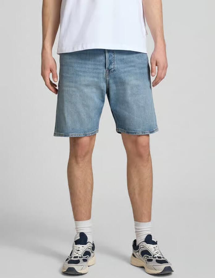 JACK & JONES JEANS INTELLIGENCE JJITONY JJORIGINAL relaxed short blue denim - Foto 6