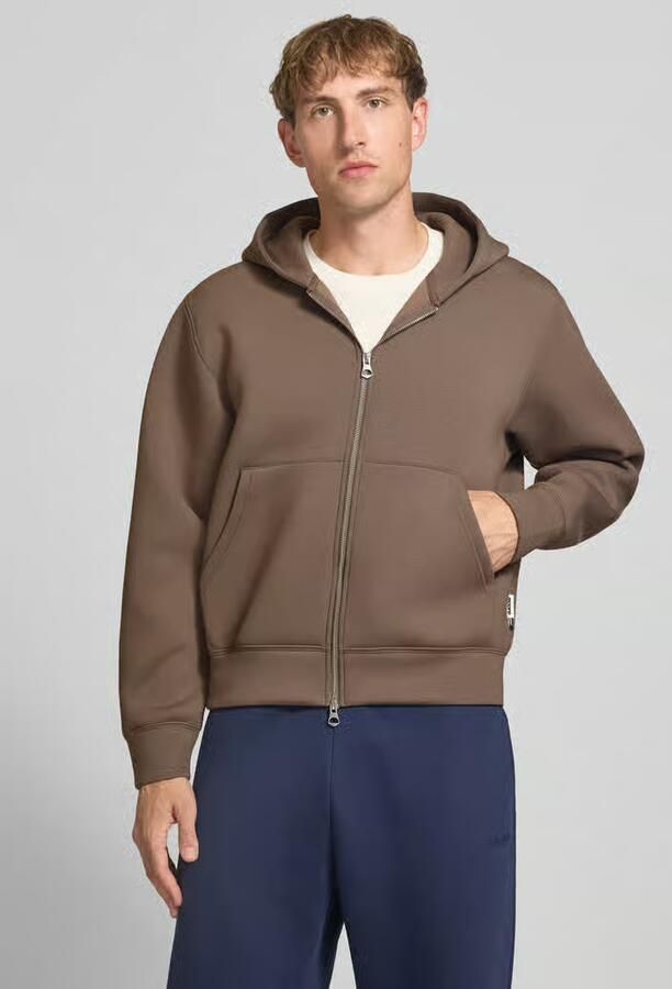 Jack & jones relaxed fit sweatjack met tweewegritssluiting - Foto 2