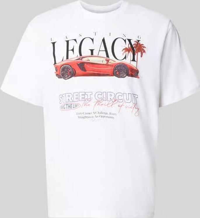 Jack & jones relaxed fit T-shirt met statementprint model 'Photo' - Foto 2