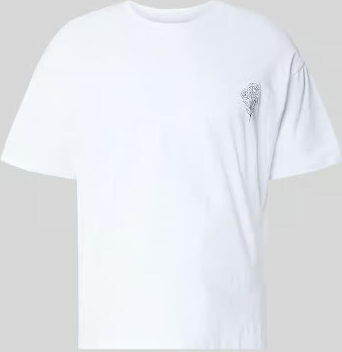 Jack & jones relaxed fit t-shirt van pure katoen model "DYLAN"