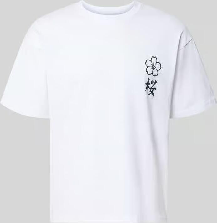 Jack & jones relaxed fit t-shirt van pure katoen model "DYLAN"