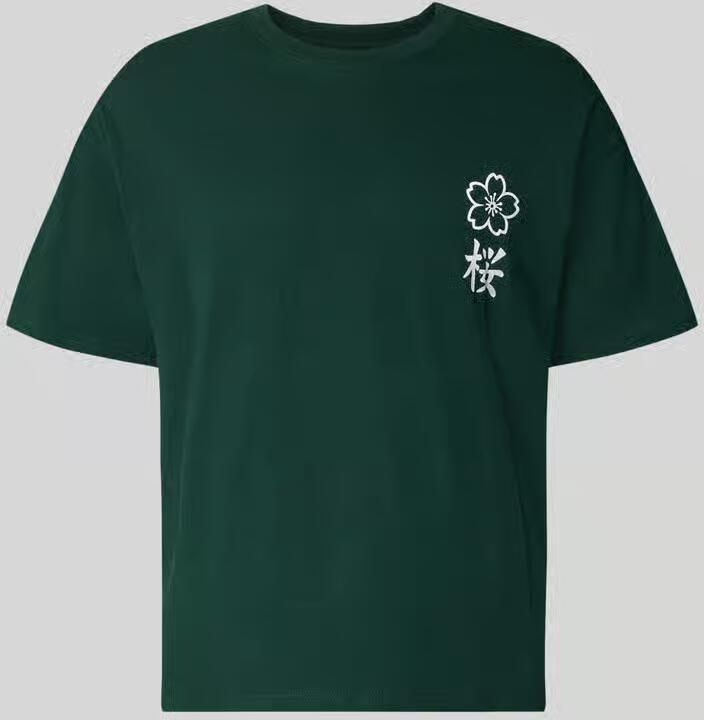 Jack & jones relaxed fit t-shirt van pure katoen model "DYLAN"