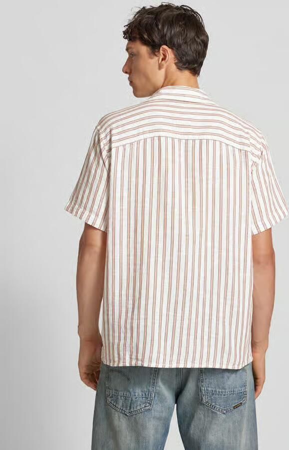 Jack & jones Relaxed fit vrijetijdsoverhemd met 1 2-mouwen model 'NOTO'