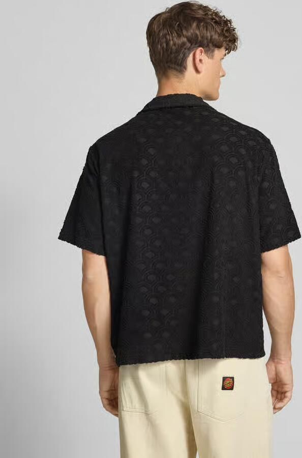 Jack & jones Relaxed fit vrijetijdsoverhemd met structuurmotief model 'INFINITY'