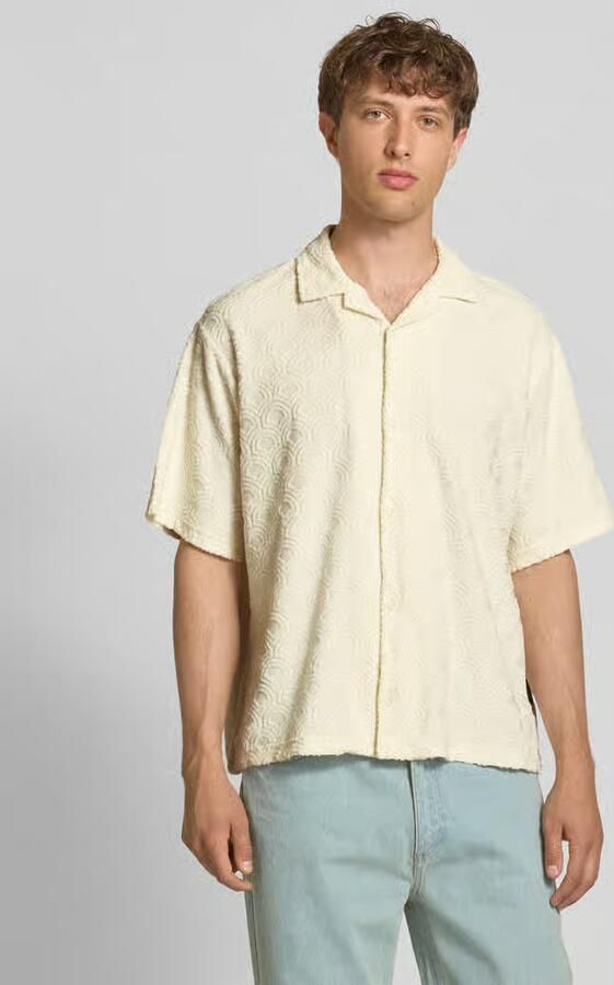 Jack & jones Relaxed fit vrijetijdsoverhemd met structuurmotief model 'INFINITY' - Foto 2