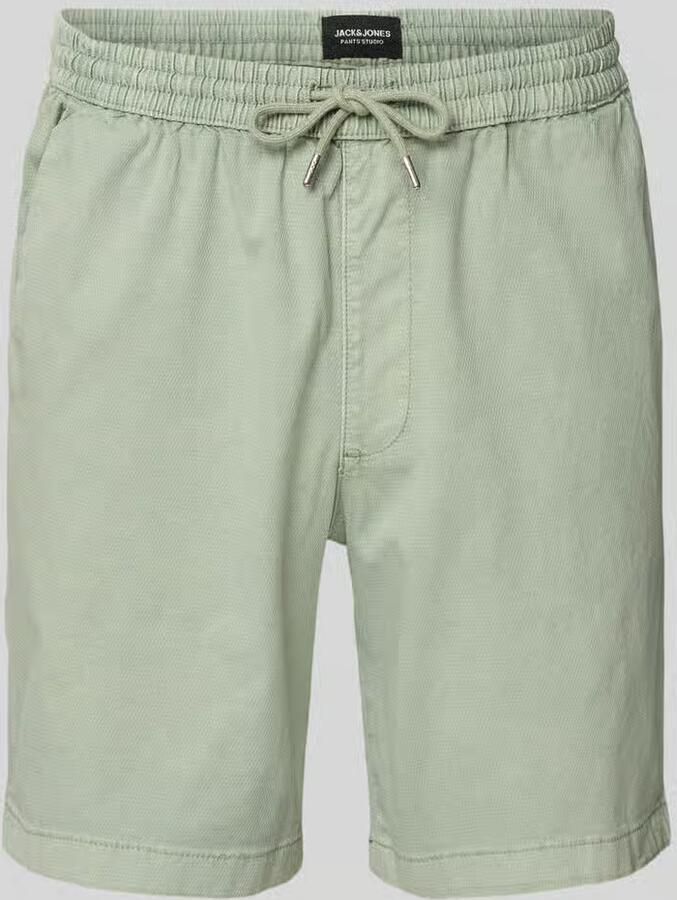 JACK & JONES PANTS STUDIO JPSTJAIDEN relaxed casual short lichtgroen - Foto 3