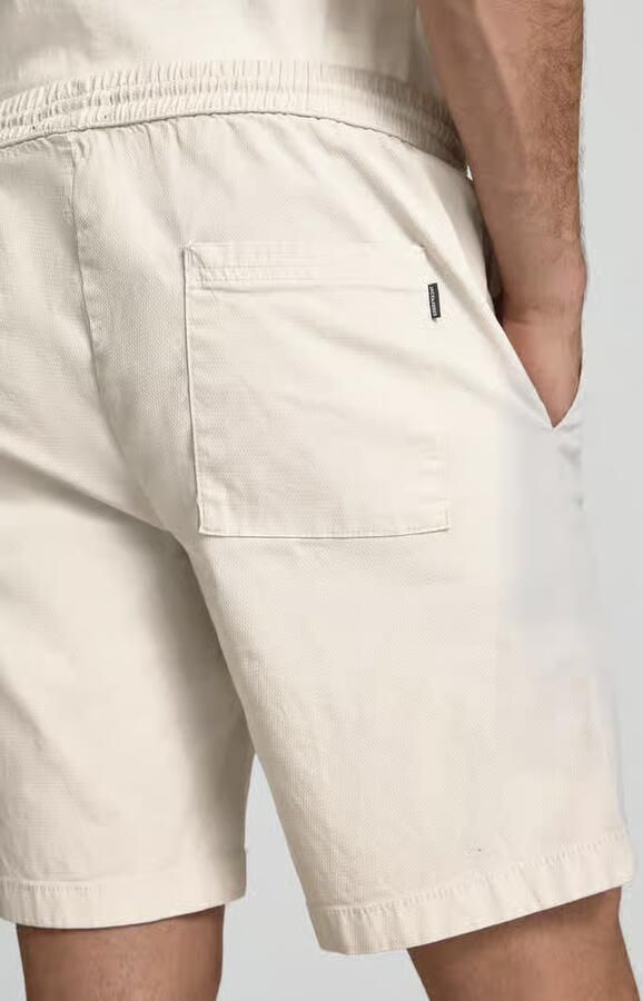JACK & JONES PANTS STUDIO JPSTJAIDEN relaxed casual short beige - Foto 4