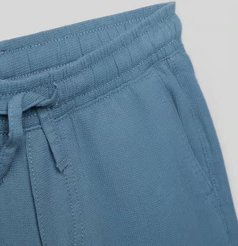 Jack & jones Short met structuurpatroon en elastische band model 'JAIDEN'
