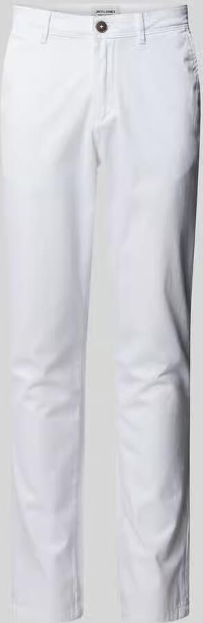 Jack & jones Slim fit chino in wit met steekzakken model 'MARCO BOWIE' - Foto 15