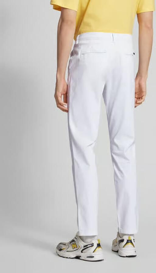 Jack & jones Slim fit chino in wit met steekzakken model 'MARCO BOWIE' - Foto 20