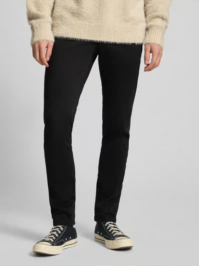JACK & JONES JEANS INTELLIGENCE slim fit it chino JJIMARCO JJBOWIE zwart - Foto 7
