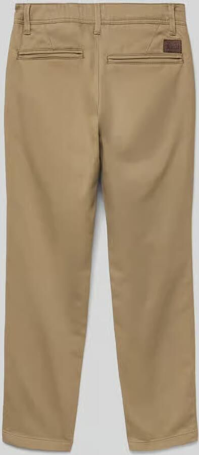 Jack & jones JUNIOR broek JJIMARCO beige Stretchkatoen Effen 164 - Foto 4