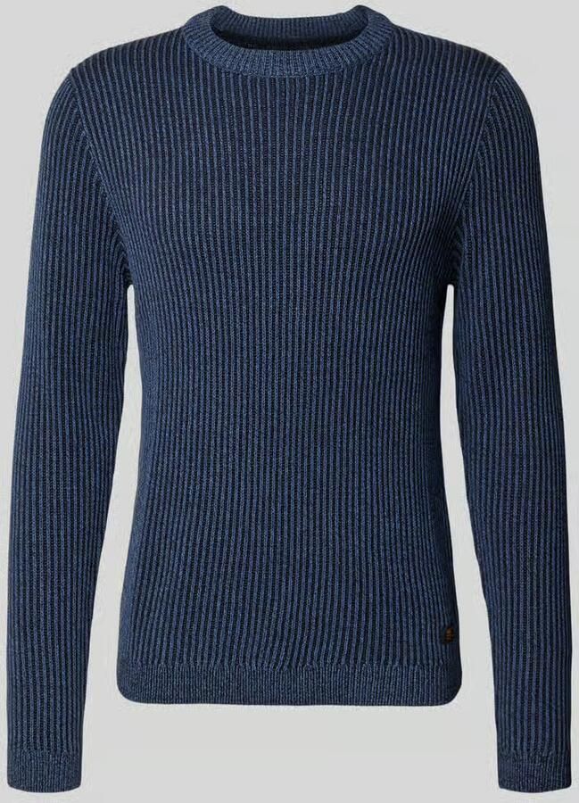 Jack & jones Slim Fit gebreide pullover van katoenmix model 'DOVER' - Foto 3