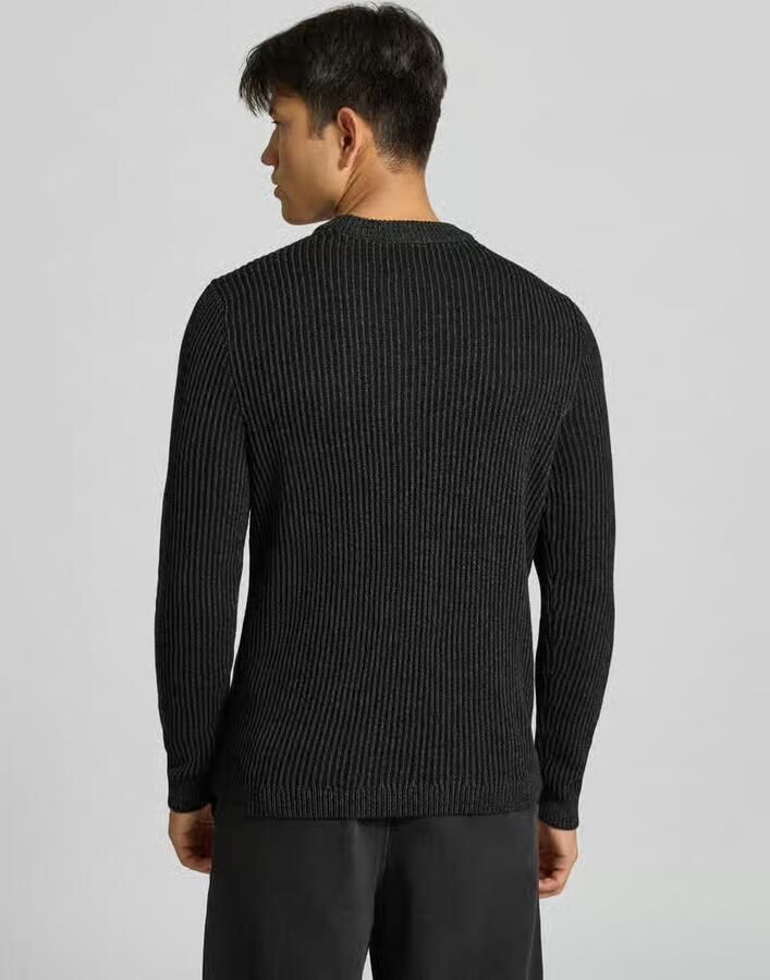 Jack & jones Slim Fit gebreide pullover van katoenmix model 'DOVER' - Foto 5