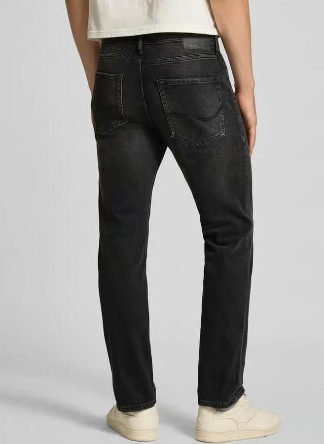 Jack & Jones Regular fit jeans JJICLARK in used-look stretchcomfort en lage taille - Foto 10