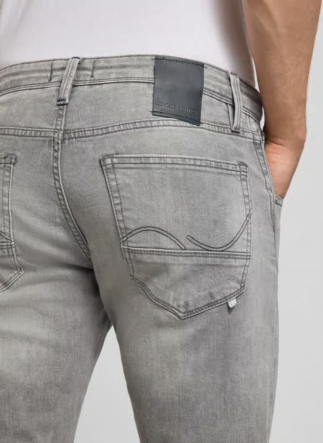 Jack & Jones Slim fit jeans JJIGLENN – Jeans met stretch lage taille en zakken - Foto 10