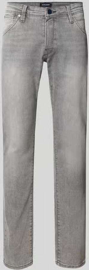 Jack & Jones Slim fit jeans JJIGLENN – Jeans met stretch lage taille en zakken - Foto 9