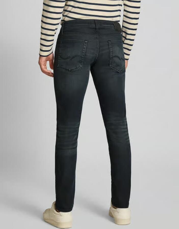 JACK & JONES JEANS INTELLIGENCE JJIGLENN JJICON slim fit jeans blue denim - Foto 3