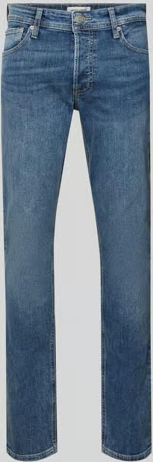 Jack & jones Slim fit jeans met 5-pocketmodel model 'GLENN' - Foto 2