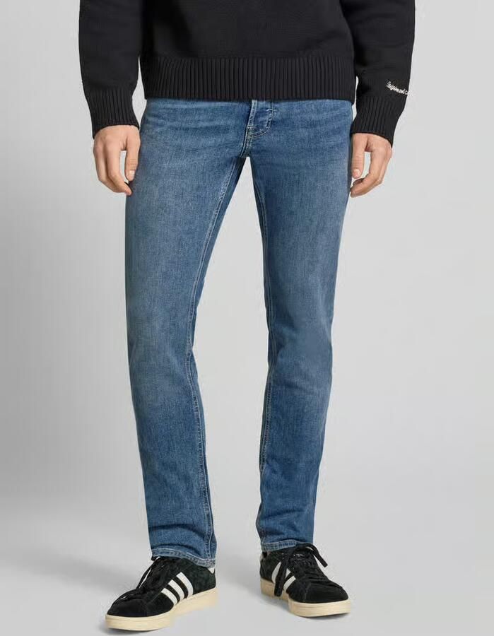 JACK & JONES JEANS INTELLIGENCE JJIGLENN JJORIGINAL slim fit jeans blue denim - Foto 8