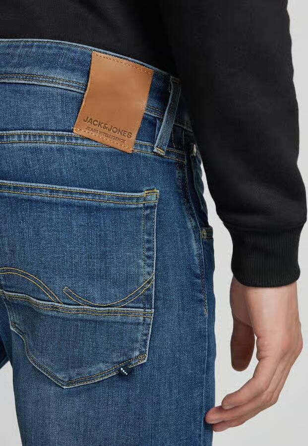JACK & JONES JEANS INTELLIGENCE slim fit jeans JJIGLENN JJORIGINAL ra 094 blue denim - Foto 11