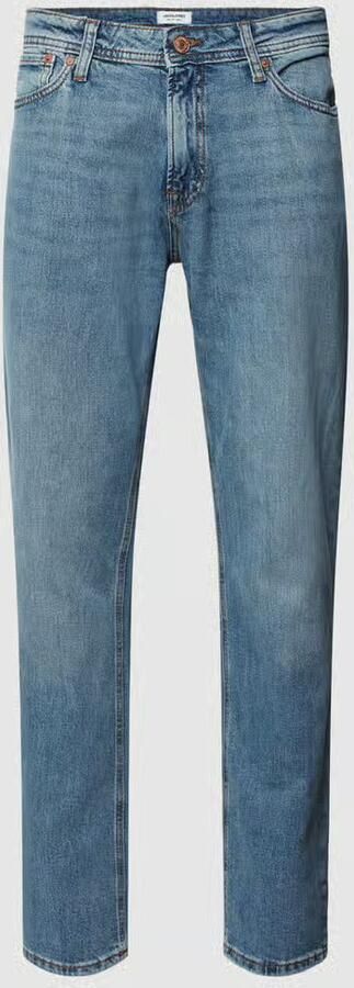 Jack & Jones Regular fit jeans JJICLARK in used-look stretchcomfort en lage taille - Foto 8