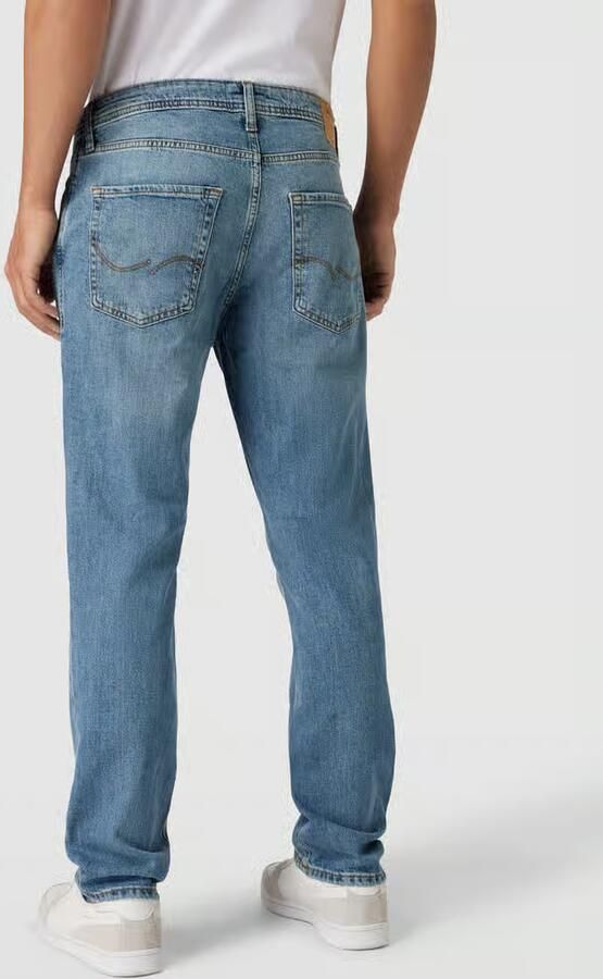 Jack & Jones Regular fit jeans JJICLARK in used-look stretchcomfort en lage taille - Foto 10